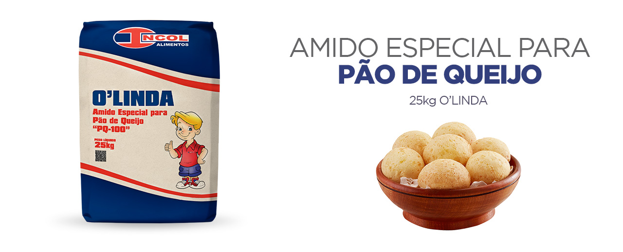Fécula de mandioca Incol — produto industrial