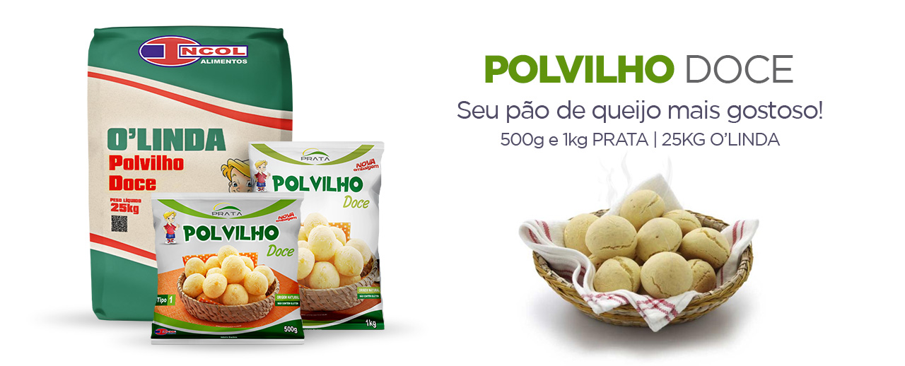 Polvilho Doce Incol — qualidade e tradição